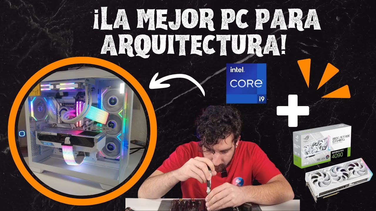 Ensamblamos una PC EXTREMA para arquitectura | i9 14900KF + RTX 4090