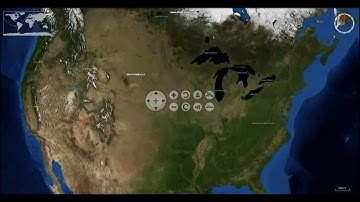 Gaze-based steering in a 3D geospatial environment - proof of concept
