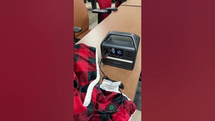 Anker 521 Portable Power bank + 12v Heated Blanket Test for Camping #anker #camping