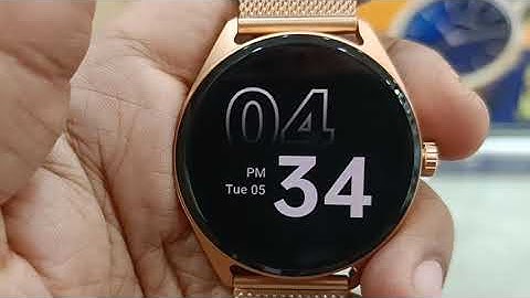 Titan AOD Feature Review || what new in always on display feature in titan crest smartwatch