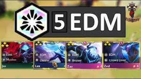 5 EDM Never Lose set 10 TFT #tft #set10 #teamfighttactics