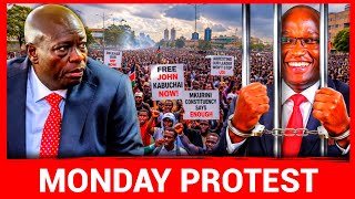 Total shutdown Nyeri Deadly Protest Kicked after Arrest of Gachagua Mp John Kabuchai 