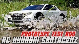 Celebrity Hyundai Santa Cruz RC Car Prototype Test Run(Traxxas TRX4 Chassis) Net Worth