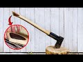 Building an Axe Handle from Ash & Walnut - Fiberglass Epoxy Reinforced | DIY