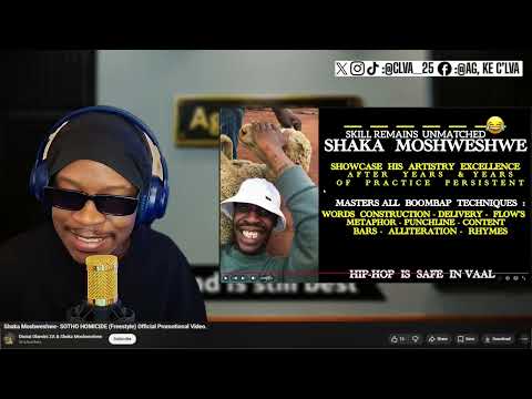 #FirstTimeListeningTo Shaka Moshweshwe- SOTHO HOMICIDE (Freestyle) Promotional Video | #Reaction
