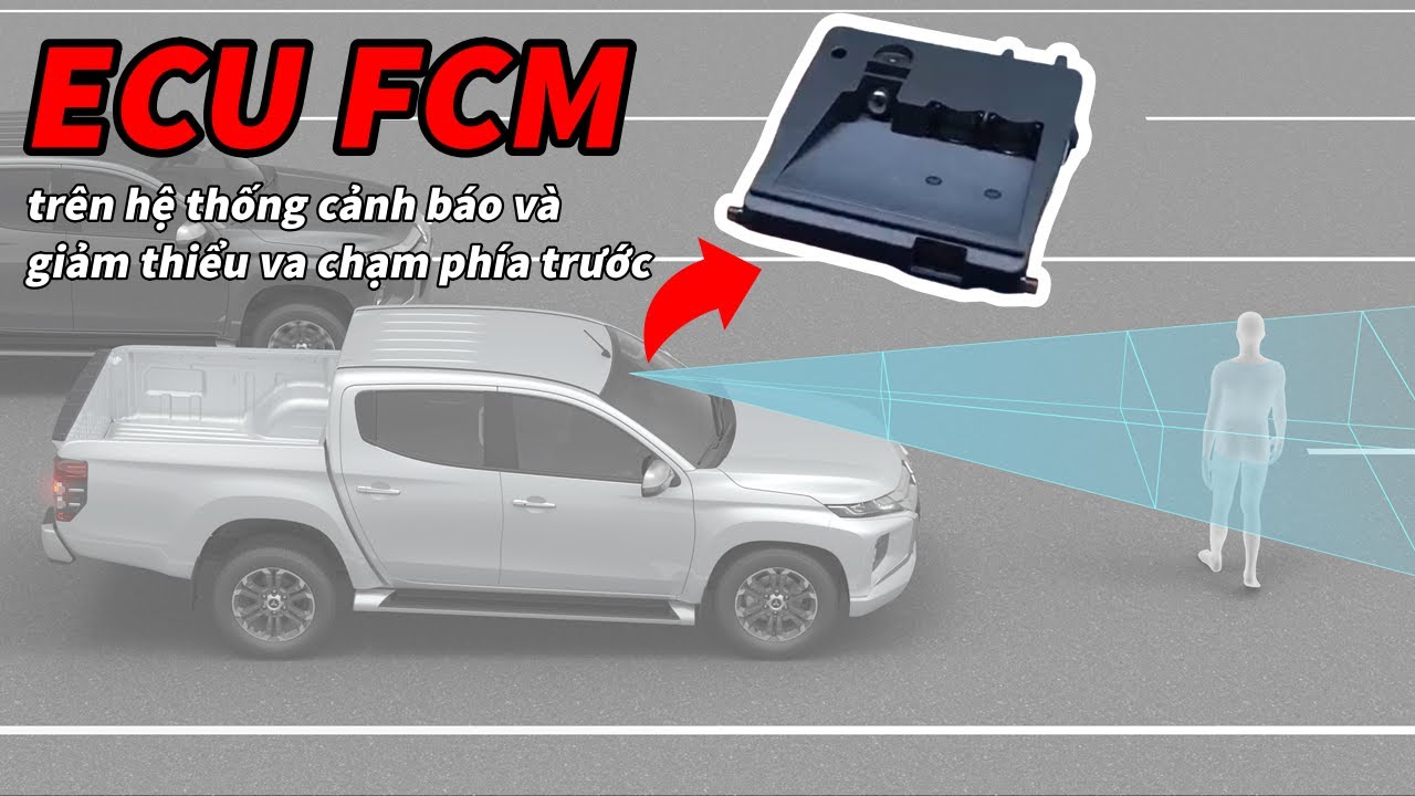 Hộp ECU hệ thống FCM cảnh báo và giảm thiểu va chạm phía trước - Foward ...