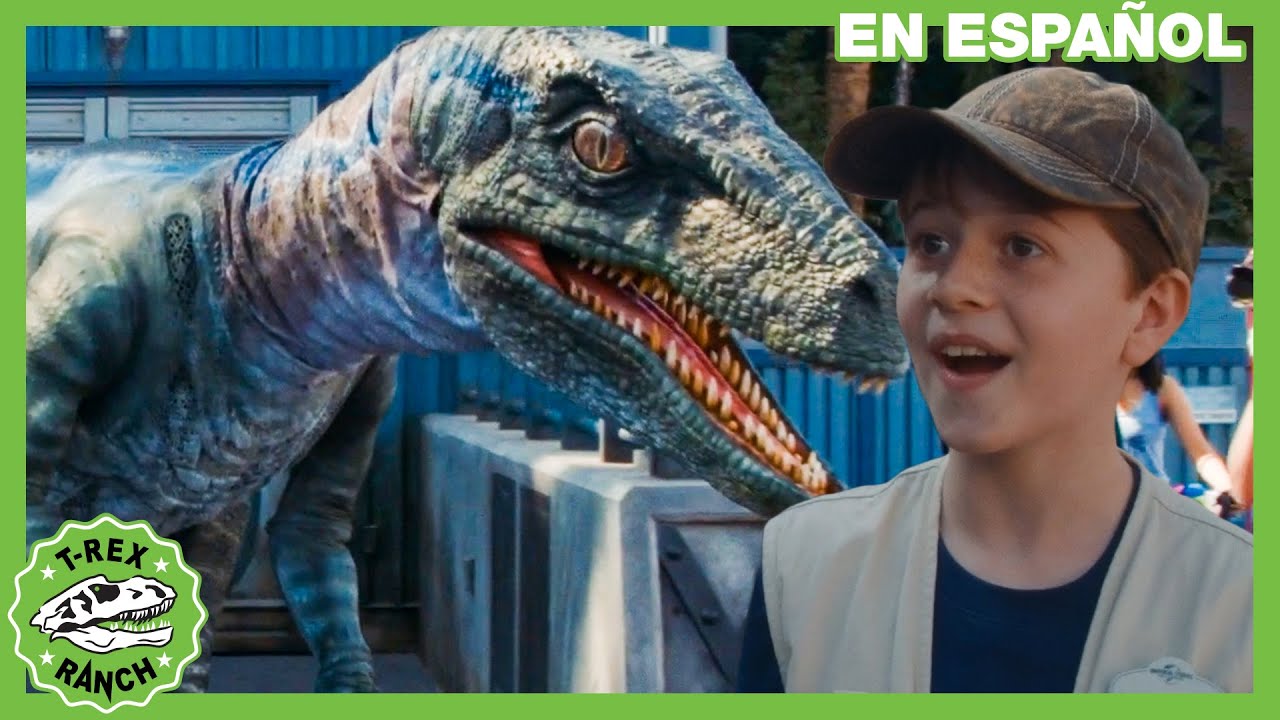 ¡Dinosaurios y Mundo Jurásico, el paseo! Parque temático de dinosaurios para niños con Indominus Rex
