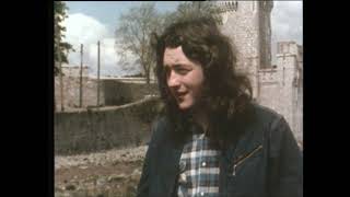 Rory Gallagher on his First Guitar, Cork City, Ireland 1973