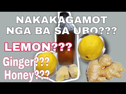 Video: Paano Magluto Ng Luya Na May Lemon At Honey Para Sa Mga Sipon