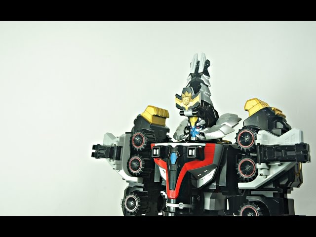 Review DX Gosei Grand Megazord - Gosei Ground 天装合体