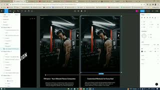 Fitness App UI design | Modern App UI #figmatutorial #graphicdesign #figmadesign