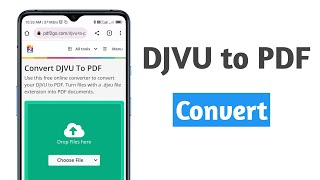 how to convert djvu to pdf screenshot 1