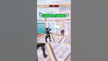 The *BEST* STRETCHED RES IN FORTNITE!🎯#fortnite #fortnitetips #fortnitesettings #fortniteaimtips