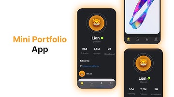 Mini Portfolio App - SwiftUI