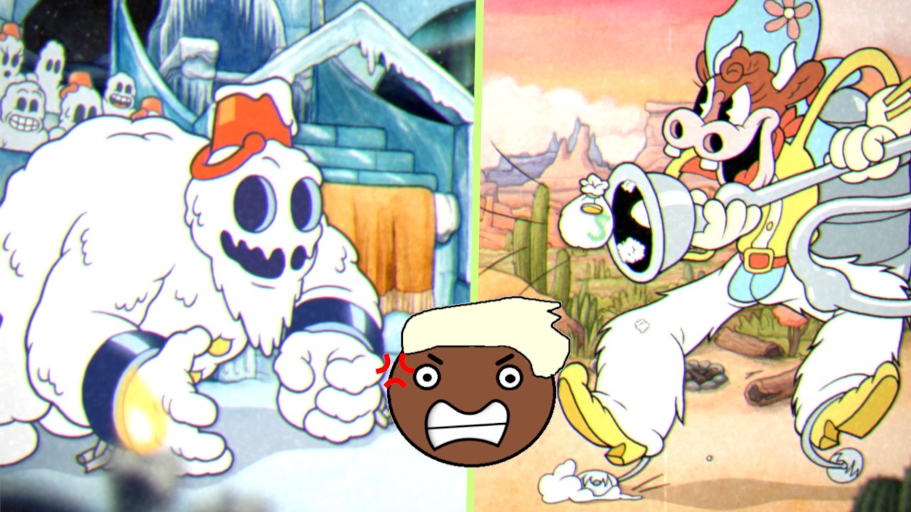 Enfrentando uma Vaca e um Mago Do Gelo - Cuphead (Ep. 13)