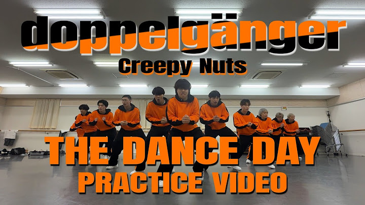 【THE DANCE DAY】doppelgänger - Creepy Nuts | PRACTICE VIDEO | YDK Apartment