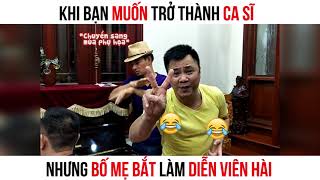 Xuân Bắc - Tự Long hát Bèo dạt mây trôi. Khi bạn thích làm ca sĩ mà bố mẹ cứ bắt đi diễn hài :D