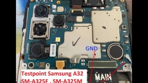 SAMSUNG A32 (A325F A325F/DS A325M) FRP REMOVE TEST POINTS WITH CM2