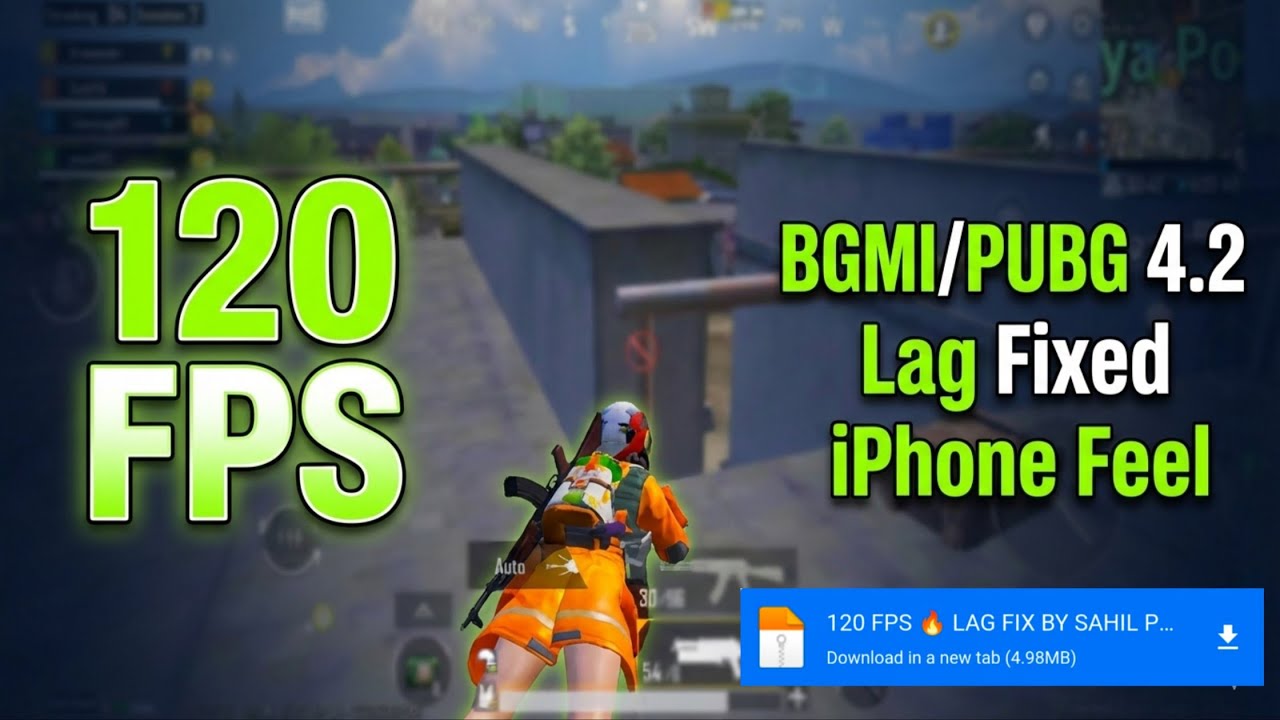 PUBG MOBILE 4.2 UPDATE 120 Fps config ⚡ | iPhone Feel Gameplay😱 | Lag Fix 100% Working 2GB-8GB RAM 🔥