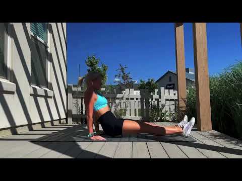 Reverse plank lifts