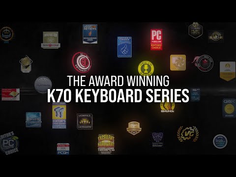 CORSAIR K70 RGB PRO Mechanical Gaming Keyboard - PBT Double-Shot Keycaps - The Legend Continues