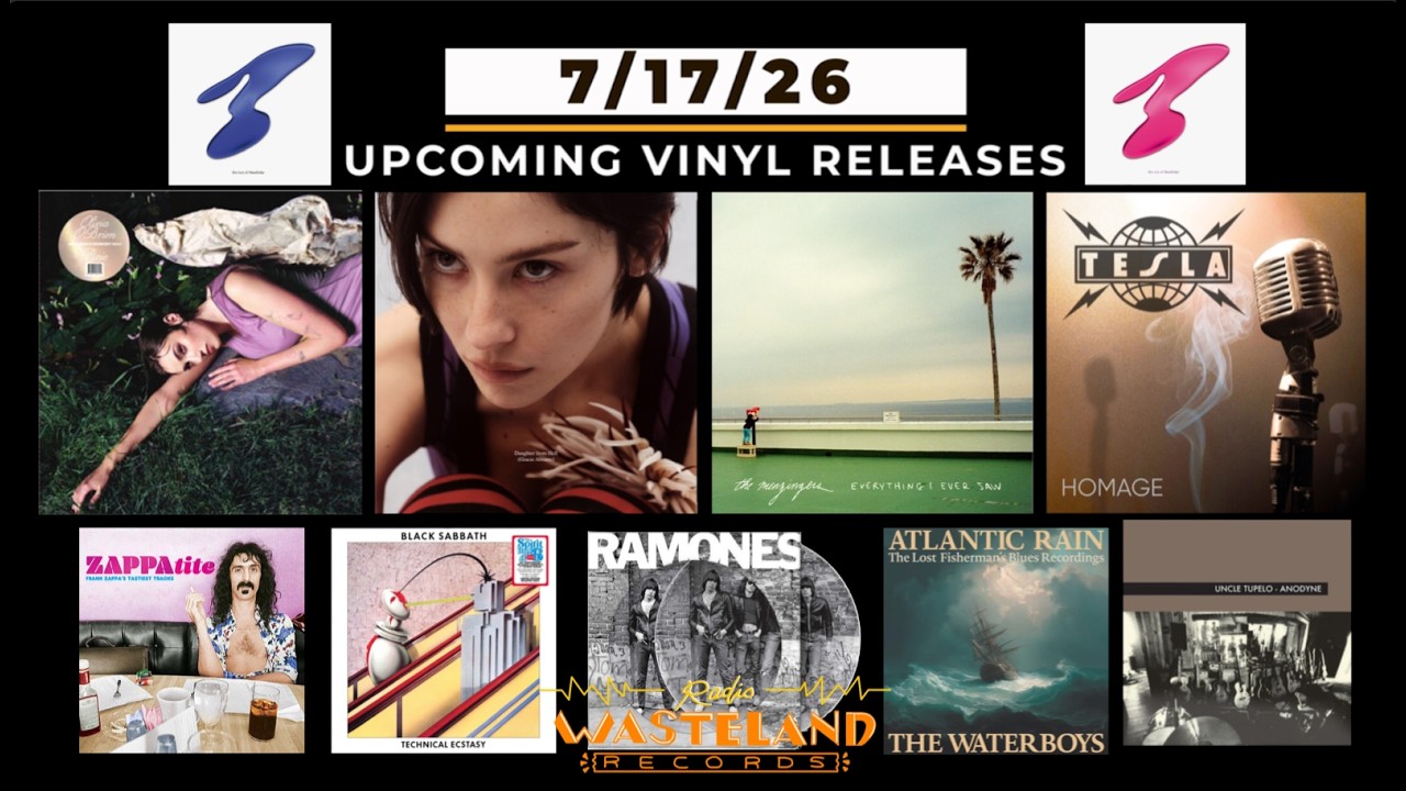 Gracie, Tesla, Zappa & More! - New Releases for July 17, 2026