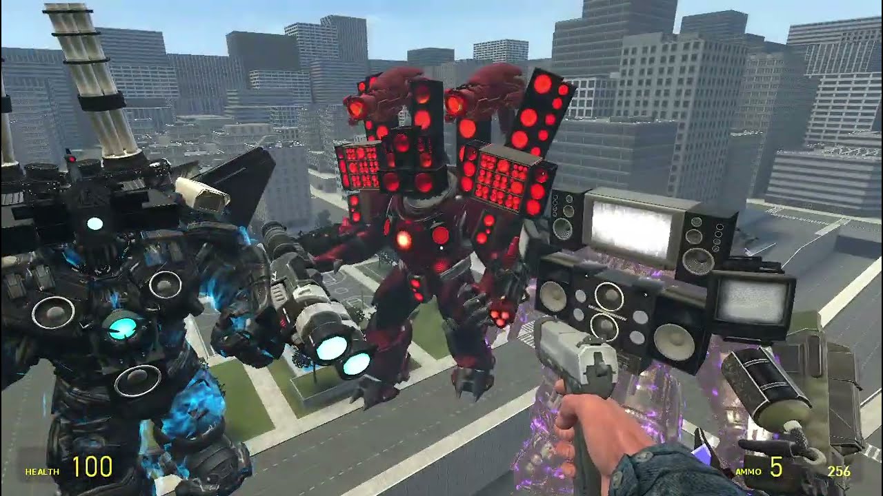 SUPER TITAN TV MAN UPGRADED VS SPEAKERMAN VS CAMERAMAN 💥 | Skibidi Toilet WAR In Garry's Mod!