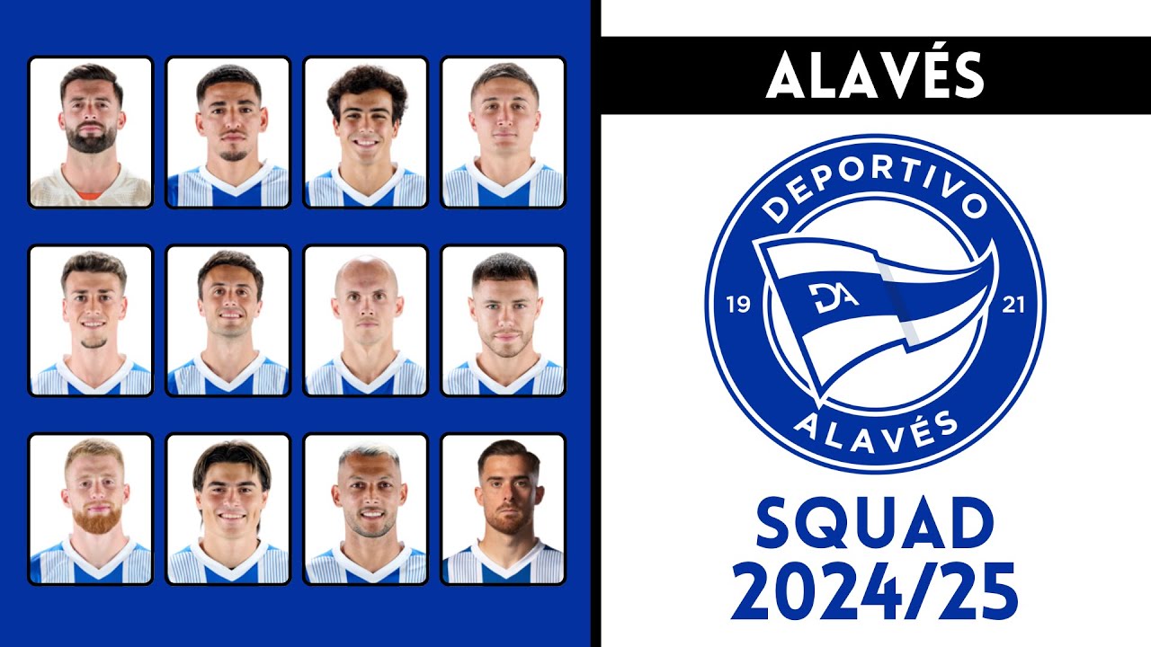 Deportivo Alavés Squad For Season 2024/25 | Alavés | Roster Insight