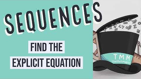 Find the Explicit Equation for a Geometric Sequence