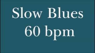[Drum Loop for Practice] Slow Blues 60 Bpm