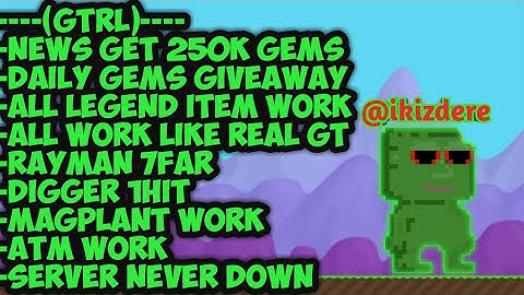 💎BEST! Growtopia Private Server + Tutorial Join!!! (LIKE REAL GT) | GTRL