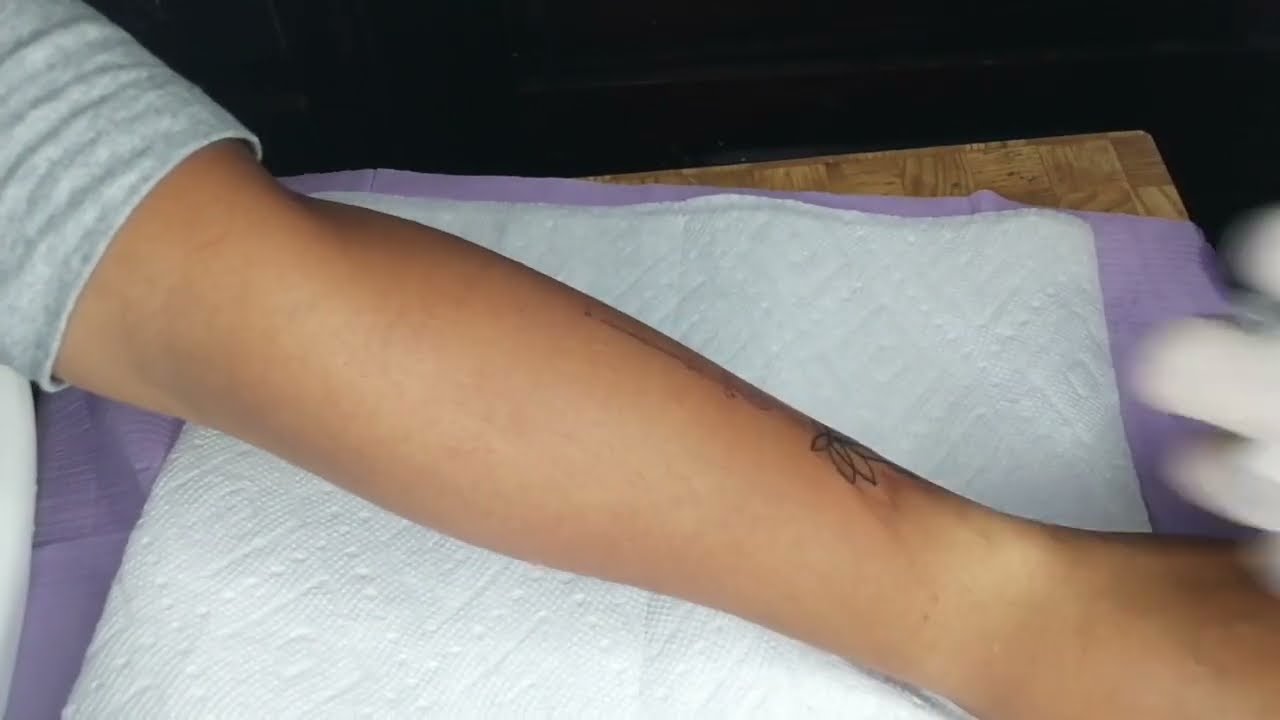Flor de Loto - TATTOO! TIME LAPSE LOTUS FLOWER!