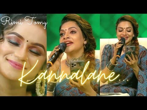 Rimi Tomy Singing Kannalane  AR Rahman  Ks Chithra  Bombay