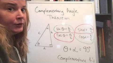 Complementary Angle Theorem Part 1