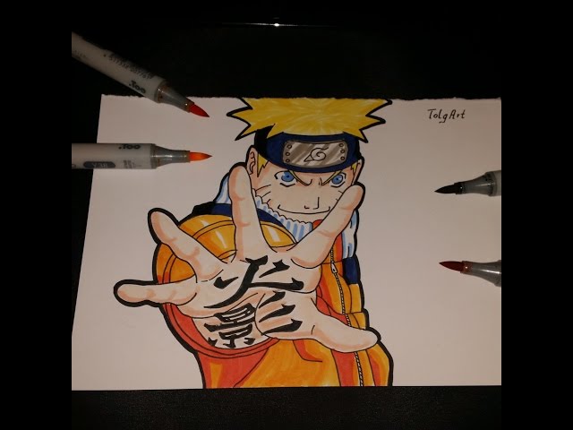 Speed Drawing Naruto Uzumaki [OBRA DE ARTE]  😍 Pensa num desenho phoda!  😏 Quantos compartilhamentos esta obra de arte merece? 😱 Speed Drawing  Naruto Uzumaki ➡ Se você gosta deste tipo