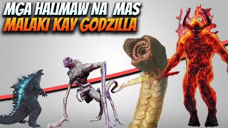 10 Halimaw na Mas Malaki pa Kay Godzilla | ANG LIIT PALA NI GODZILLA! screenshot 1