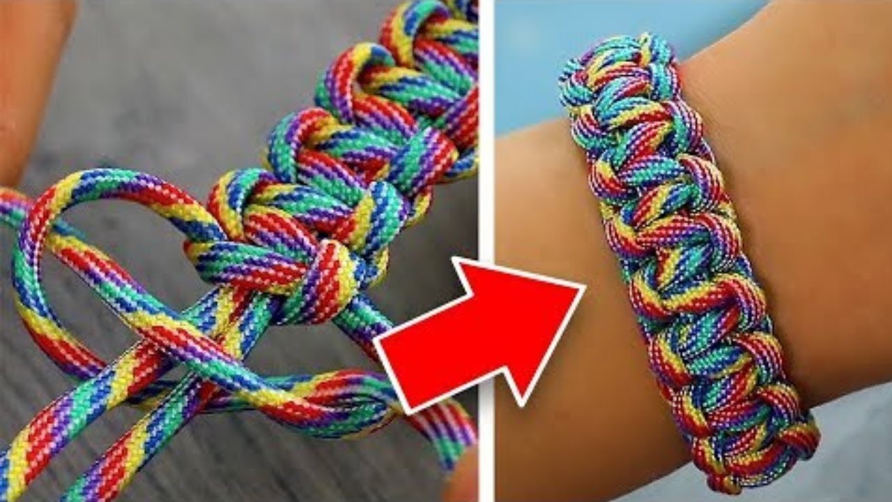 Easy Paracord Bracelet Tutorial  Mad Max Paracord Bracelets 