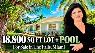 The Falls Miami - Home for Sale with Pool   Huge Lot