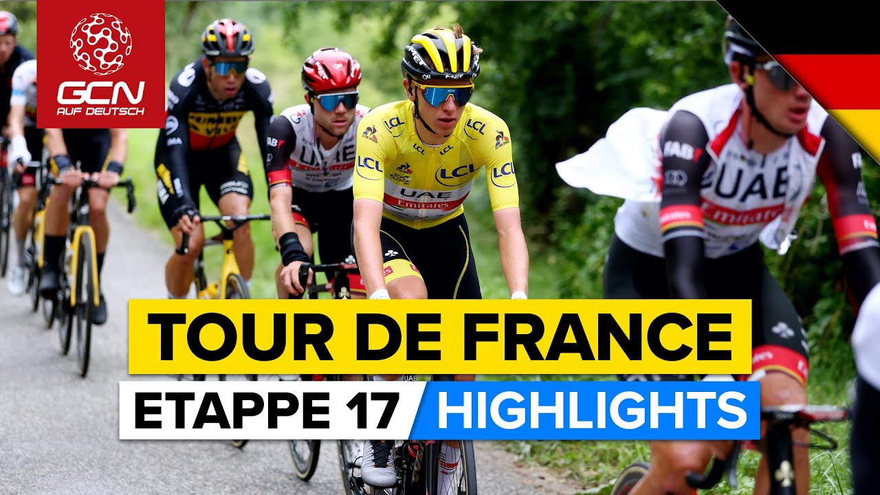 tour de france highlights stage 17 2023