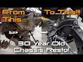 Restoring My Truck's 30 Year Old Chassis To Perfection!  S10 Restomod Ep.7