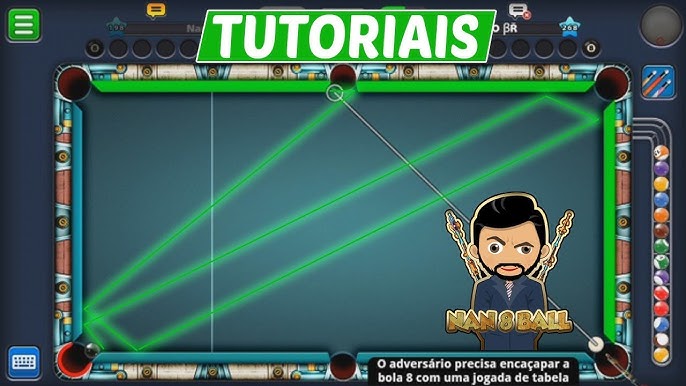 COMO FAZER TABELAS NO 8 BALL POOL 