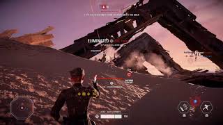 Star Wars : Battlefront 2 - Blurrg (improved burst) is the best weapon! - ft. 22 killstreak