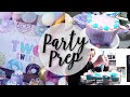 BIRTHDAY PARTY PREP || DONUT THEME 🍩 || DIY CAKE