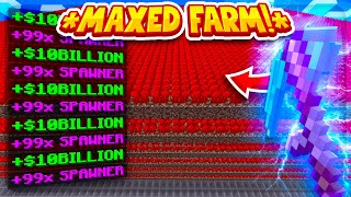 Download Lagu THIS SIMPLE SKYBLOCK FARM MAKES *BILLIONS* ($$$) | EnchantedMC EP #5 MP3