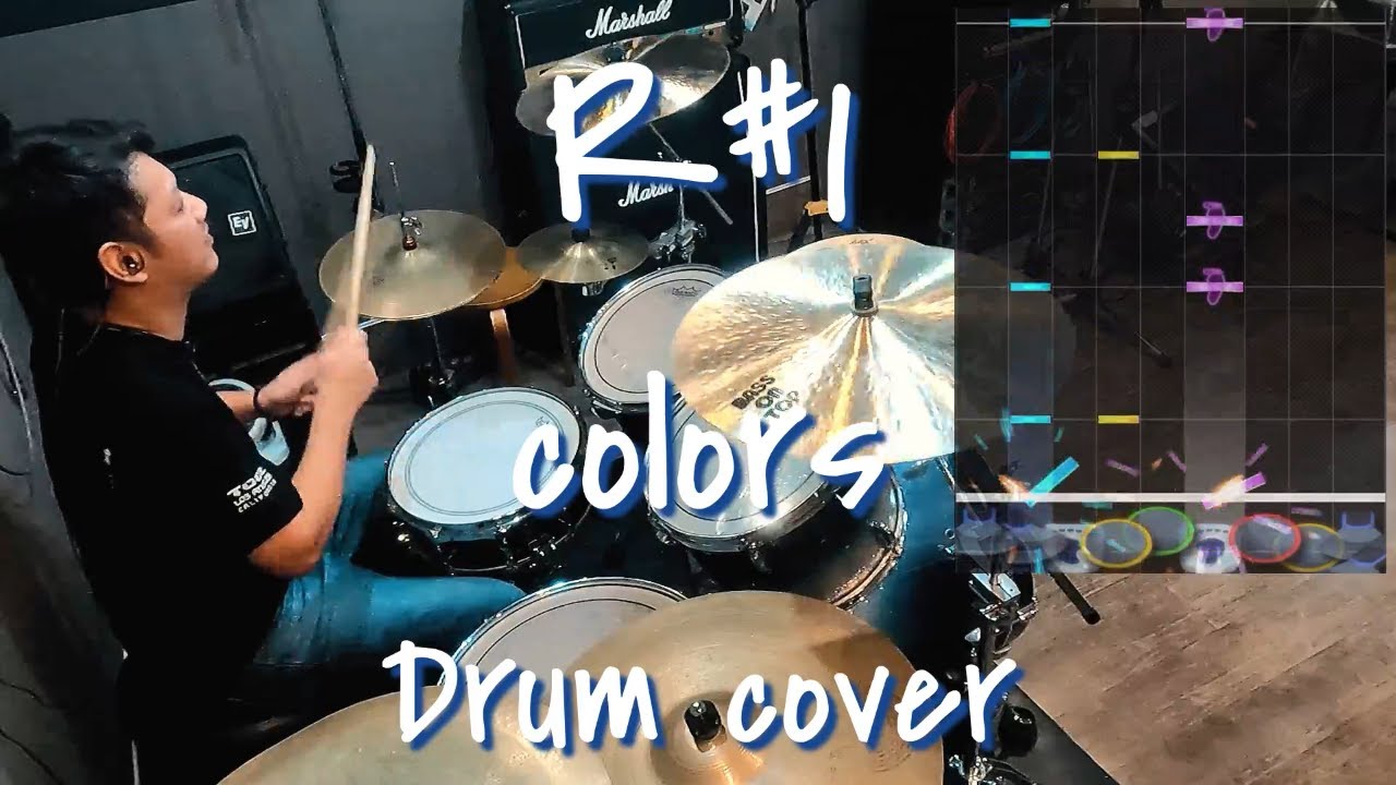 [GITADORA] R#1 - colors 叩いてみたよ - drum cover