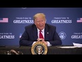 President Trump speaks to Maine fisherman