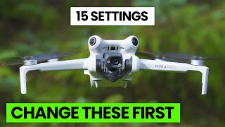 DJI MINI 4 PRO | 15 SETTINGS New Pilots SHOULD CHANGE IMMEDIATELY! by The Drone Creative 201,732 views 6 months ago 22 minutes