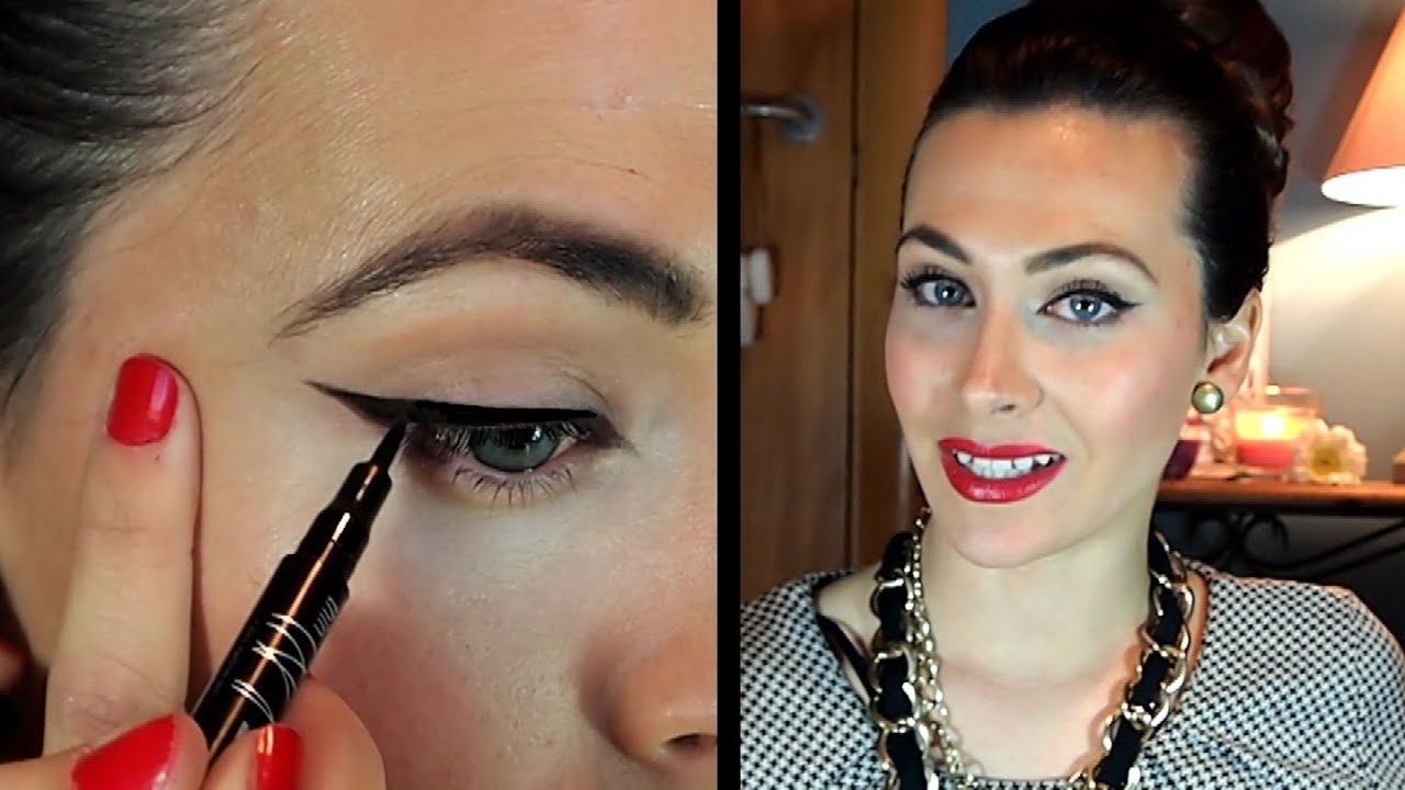 Delineado perfecto: ojo de gato. Paso a paso por Lizy P ♥ Perfect cat eye  eyeliner by Lizy P. - YouTube