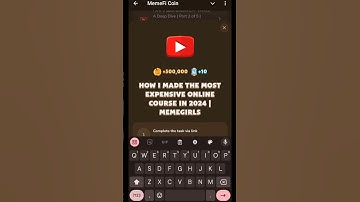 How I made most expensive course 2024 memefi code #subscribe #newsubscribers