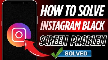 How To fix Instagram Black Screen Problem On iPhone 2025 | Instagram Not Working 2025